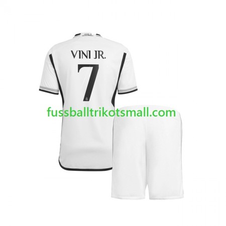Fußballtrikots Real Madrid Vinicius Junior 7 Kinder 2023-2024 Kurzarm Heimtrikotsatz kaufen